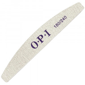 Пилка для ногтей OPI 180/240 полумесяц